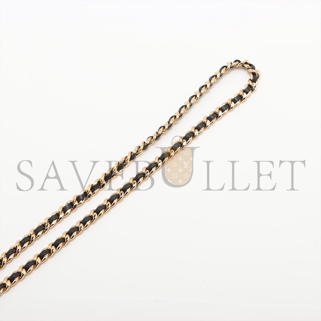 Ch*el mini matrasse 2way shoulder bag top handle black g gold as4847 (19*12*6cm)